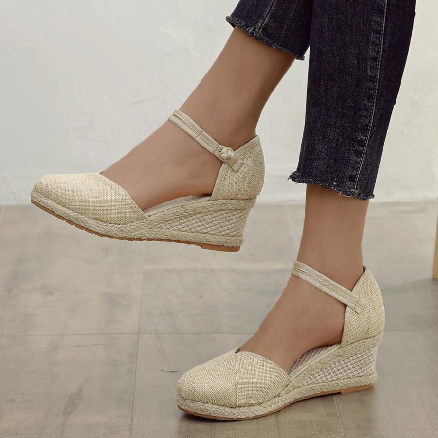 【並行輸入品】dress sandals sparkly sandals braided white tennis shoes heels fの画像