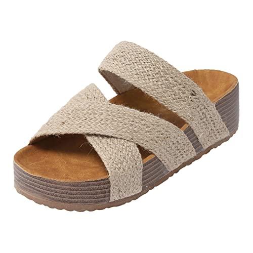 【並行輸入品】flip flop pearl sandals open toe booties for women pumps black pの画像