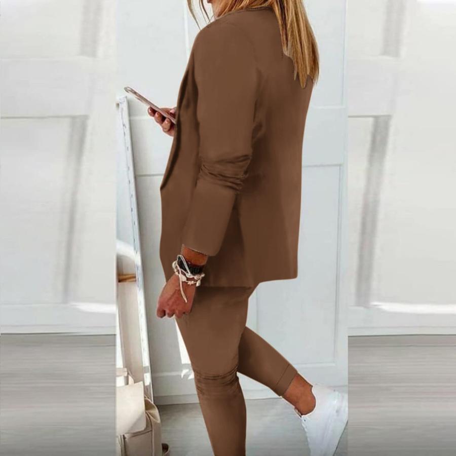 【並行輸入品】Sets for Women Clothing Two Piece Blazer Sets Women 2 Piece Outf