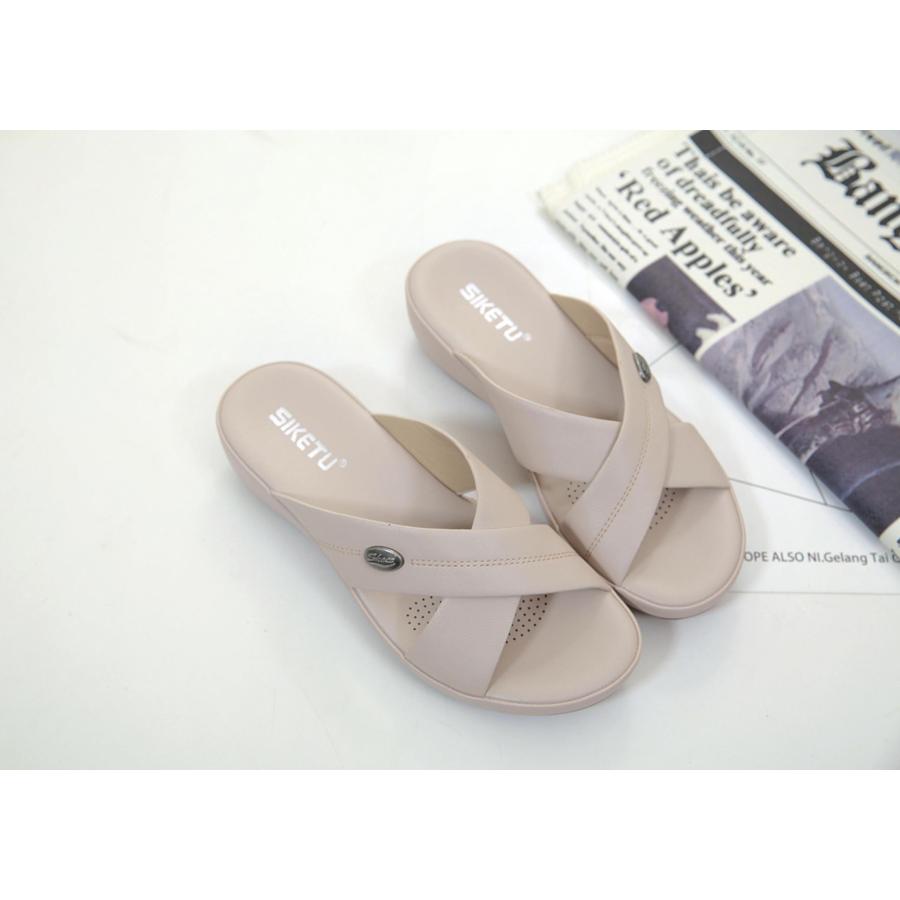 【並行輸入品】Generic Women's Sandal Ladies Flat Slippers Women Casual Flat Slの画像
