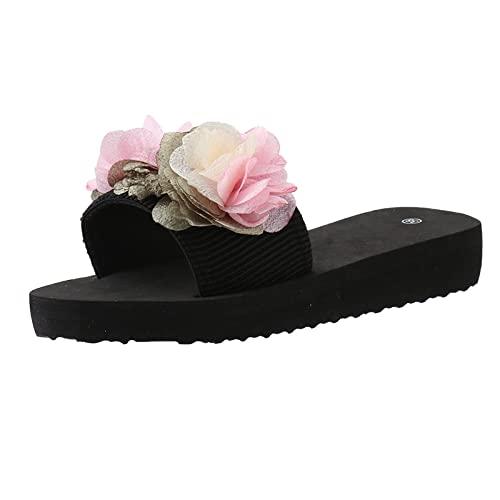 【並行輸入品】Generic Women's Summer Slippers Ultra Cushion Thick Sole Comfortの画像