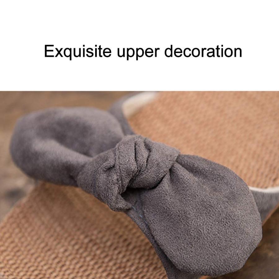【並行輸入品】Generic slippers Flip Flops,Women Slippers,Linen Flat,Lightweighの画像