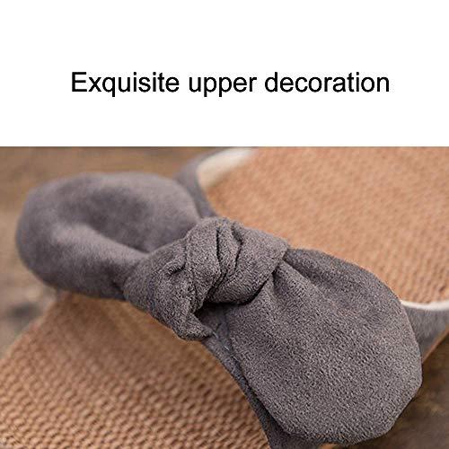 【並行輸入品】Generic slippers Flip Flops,Women Slippers,Linen Flat,Lightweighの画像