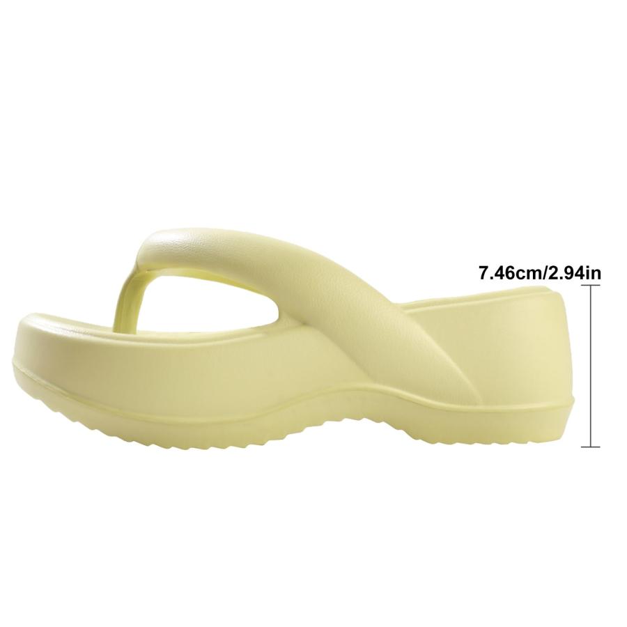 【並行輸入品】kissxiaoya Simple Thick Bottom Sandals for Women，Fashion Heightの画像