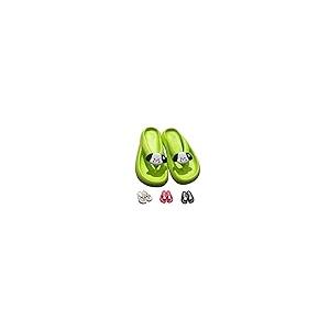 【並行輸入品】Cute puppy slippers Slippers for Women and Men Soft House Slippeの画像