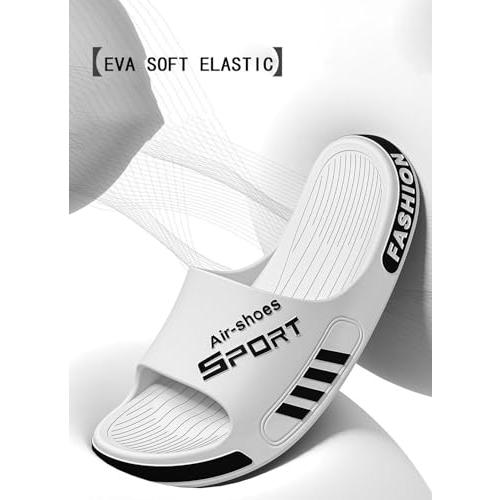 【並行輸入品】SMIUPIN Beach Pool Slides Sandals for Men,Bathroom Shower Shoes,の画像