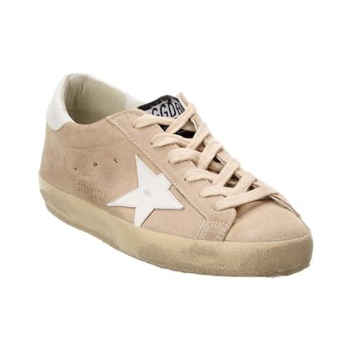 【並行輸入品】Golden Goose Superstar Suede & Leather Sneaker, 40, Whiteの画像