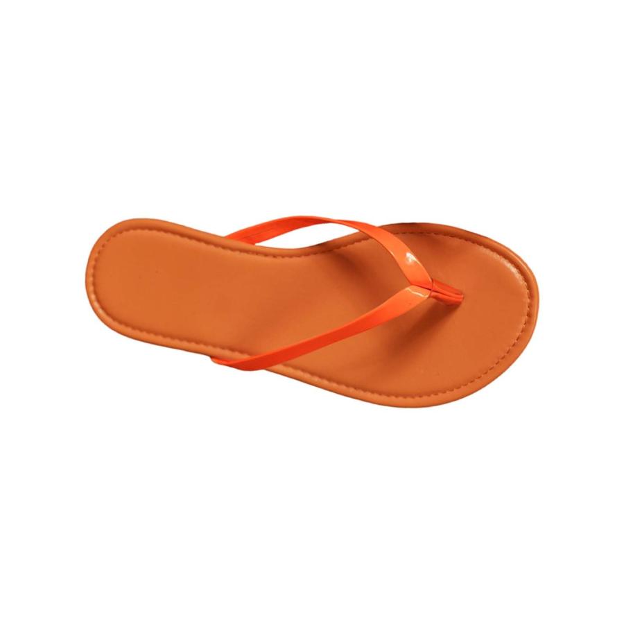 【並行輸入品】Generic Womens Flat Flip Flops Leather Sole Open Clip Toe Slip Oの画像