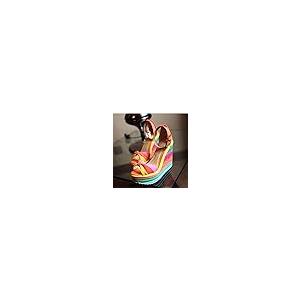 【並行輸入品】Womens Slippers Sandals Cork Footbed Comfortable Wedge Sandals Sの画像