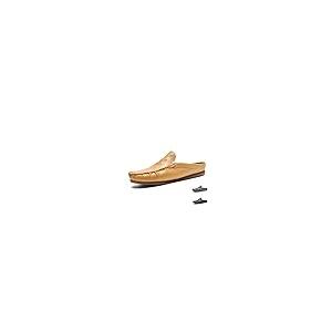 【並行輸入品】Men's Wrinkled Leather Pattern Handmade Mules Clog Slippers Clasの画像