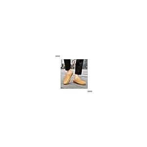 【並行輸入品】Men's Wrinkled Leather Pattern Handmade Mules Clog Slippers Clasの画像