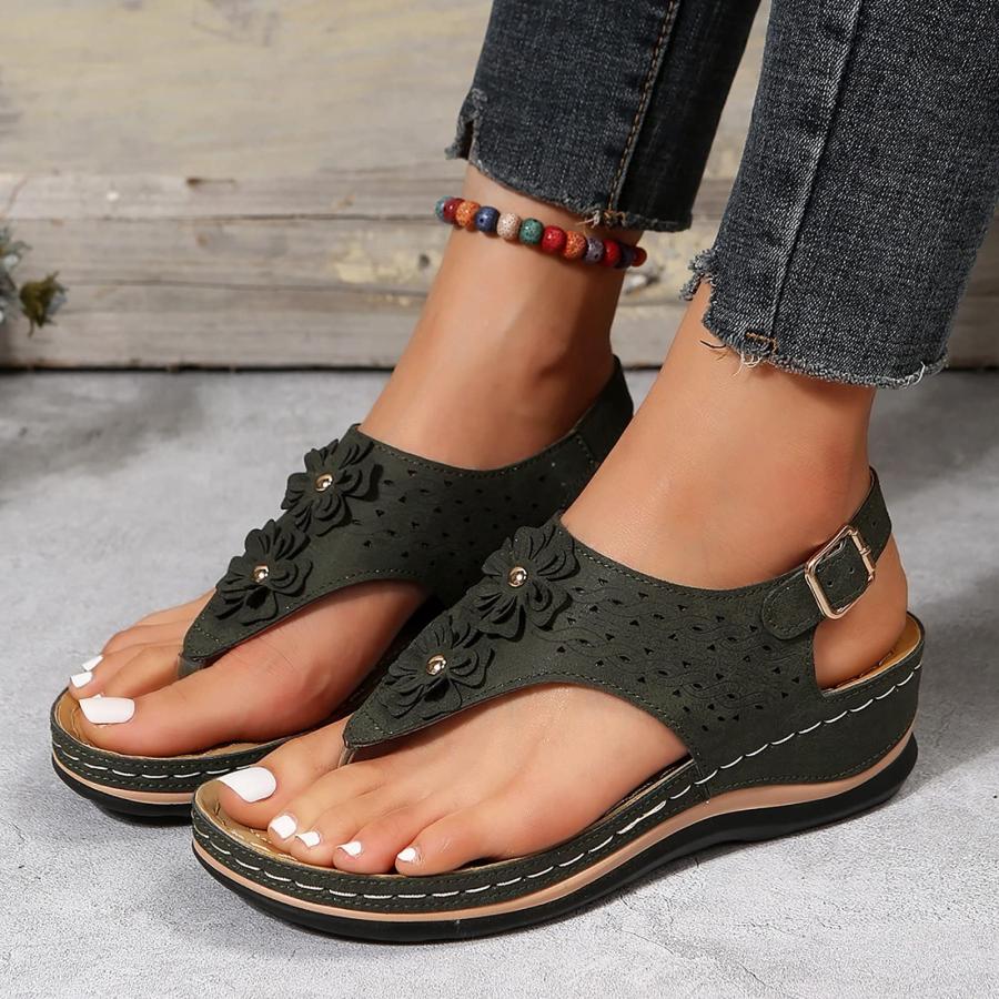 【並行輸入品】Orthopedic Slippers Women Wide Women Summer Shoes Comfortable Woの画像