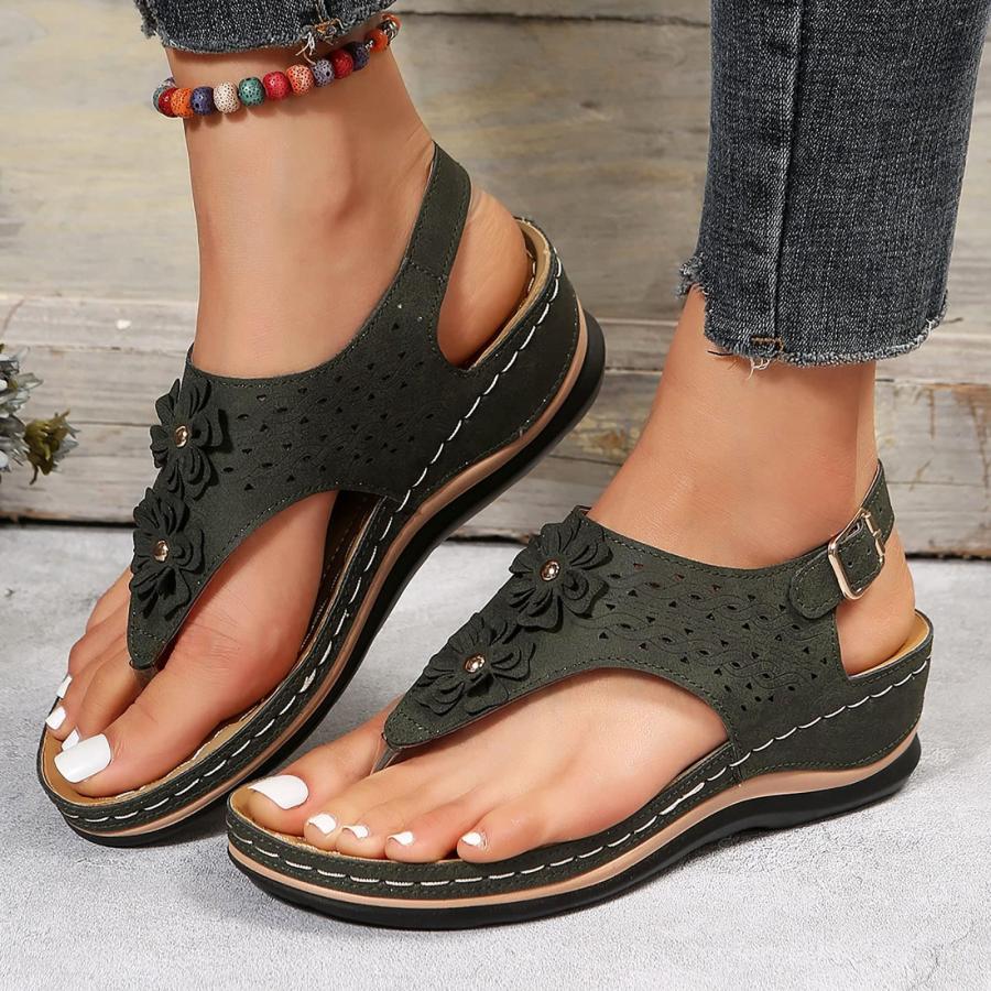 【並行輸入品】Orthopedic Slippers Women Wide Women Summer Shoes Comfortable Woの画像