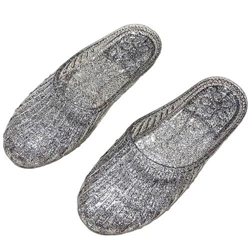 【並行輸入品】TN TANGNEST Women's Jelly Slippers Summer Closed Toe Breathableの画像