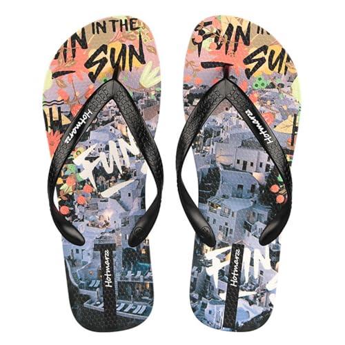 【並行輸入品】CHUIKUAJ 2 Pairs of Flip flops for Men, Lightweight Beach Thong,の画像