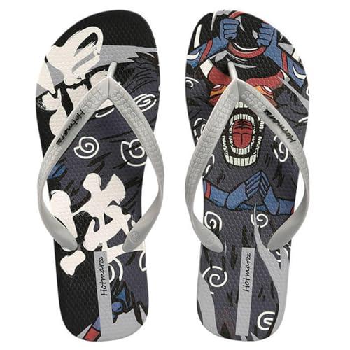 【並行輸入品】CHUIKUAJ 2 Pairs of Flip flops for Men, Beach Thong with Trendyの画像