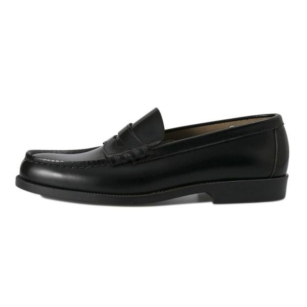 HARUTA（ハルタ） BEEF ROLL LOAFER ビーフロールローファー 906 BLACK
