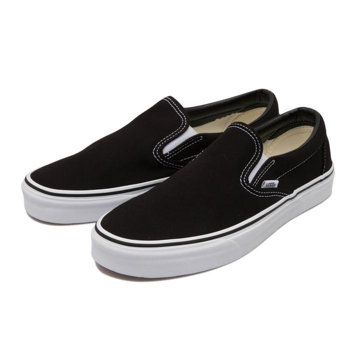 ヴァンズ スニーカー スリッポン VANS CLASSIC SLIP-ON クラシックスリッポン VN000EYEBLK BLACK｜abc-martnet