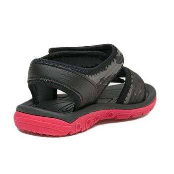 キッズ HAWKINS ホーキンス ストラップ サンダル SP SANDAL(14-22) HK22022 SM14　BLACK/RED｜abc-martnet｜03