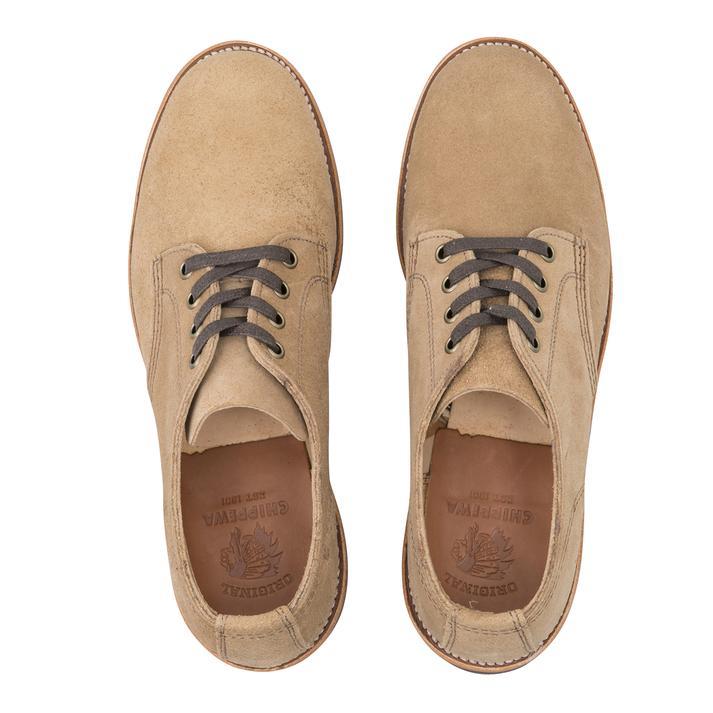 CHIPPEWA チペワ 4INCH SUEDE SERVICE OXFORD 4インチ スエード サービス オックスフォード 1901M77　KHAKI SUEDE｜abc-martnet｜02