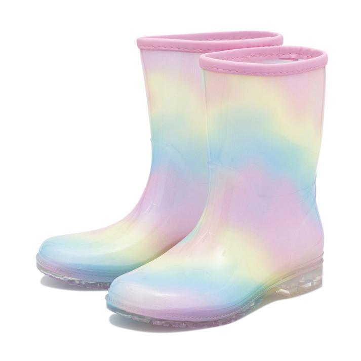 キッズ HAWKINS ホーキンス RAIN BOOTS(15-21) キッズ レインブーツ HK92019 RAINBOW｜abc-martnet