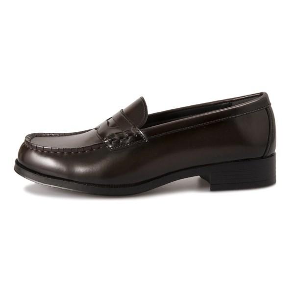 レディース HAWKINS ホーキンス　洗えるローファー WS LOAFERS PU HW10112　DK.BROWN｜abc-martnet｜02