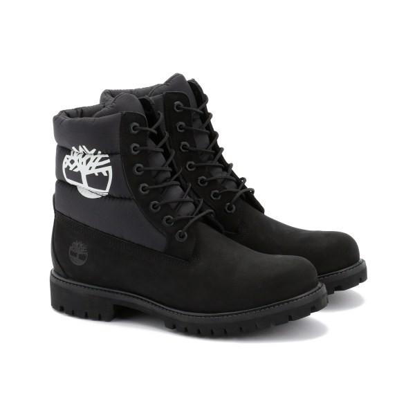 Timberland ティンバーランド 6 INCH PREMIUM PUFFER BOOT 6インチプレミアムパファーブーツ A1UR8 ABC-MART限定　*BLACK/BLACK｜abc-martnet