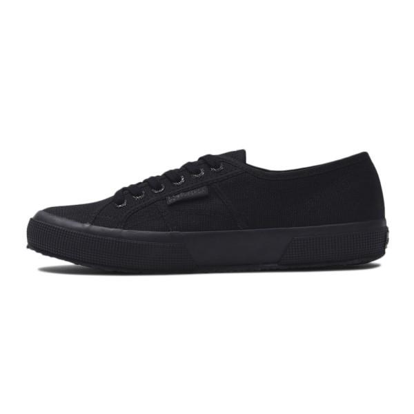 superga 2750 black leather