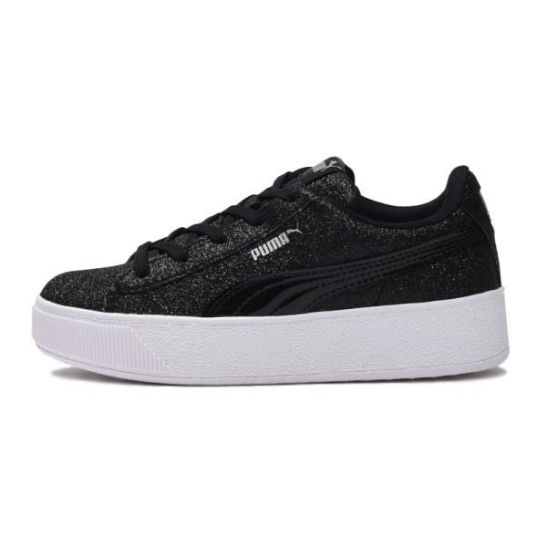 black puma vikky platform