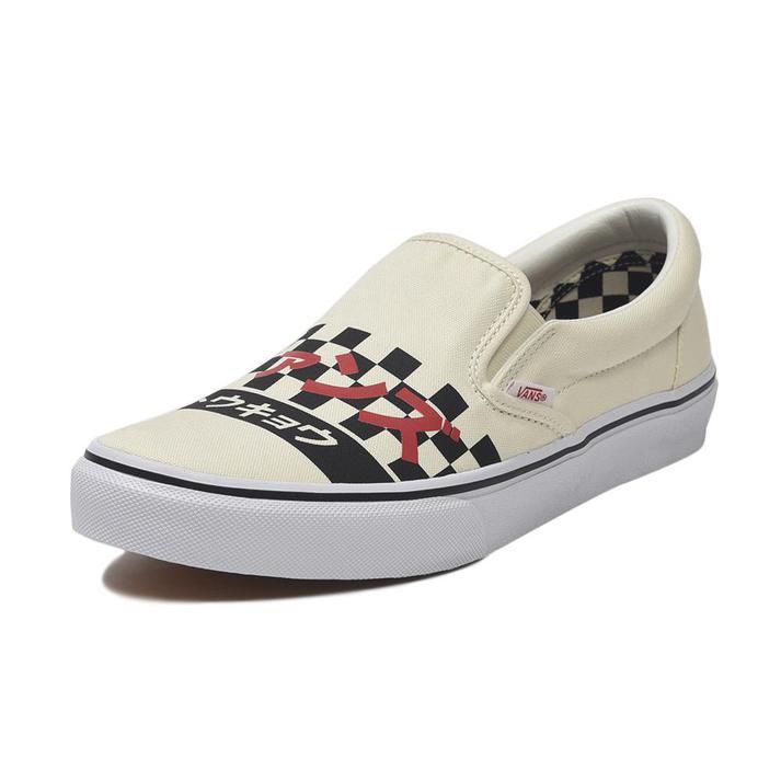 大注目 別倉庫からの配送 VANS ヴァンズ SLIP ON スリッポン トウキョウ V98 TOKYO NATURAL cartoontrade.com cartoontrade.com