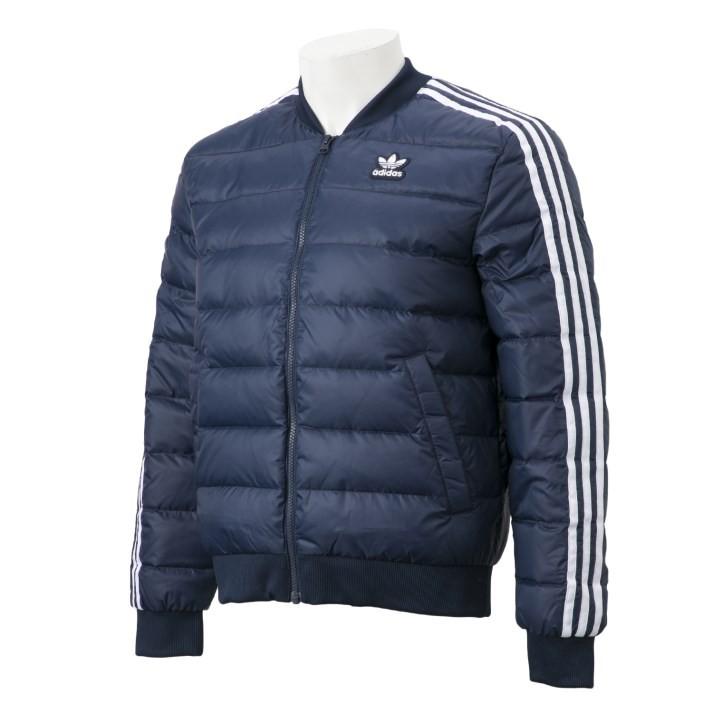 Adidas ウェア アディダス M Sst Light Downjacket 3ストライプ ライト ダウンジャケット Fl0005 Nvy Abc Mart Paypayモール店 通販 Paypayモール
