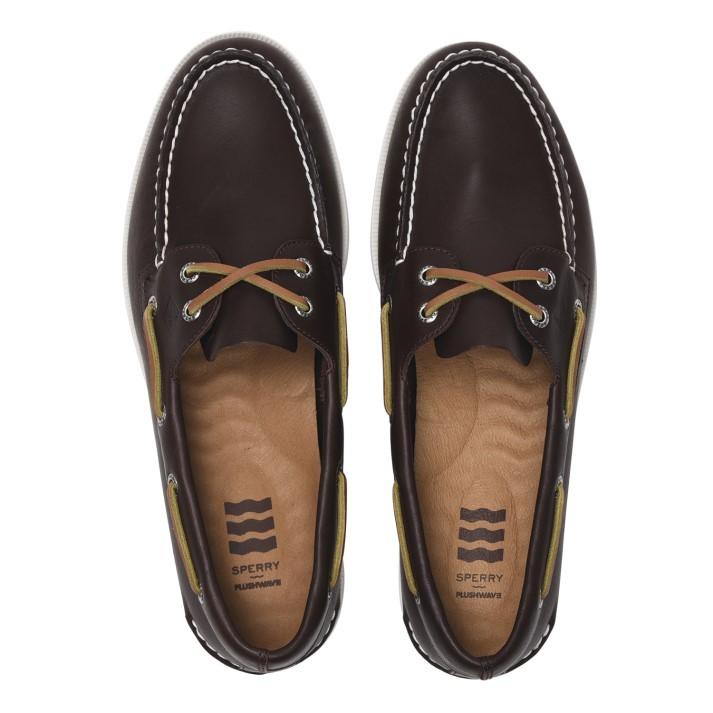 SPERRY TOPSIDER スペリー トップサイダー A/O 2-EYE PLUSHWAVE(W) エ―オ― ツーアイ プラッシュウェーブ STS22198　BROWN｜abc-martnet｜02