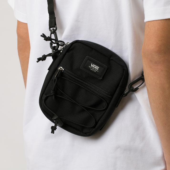 VANS ヴァンズ BAIL SHOULDER BAG バッグ VN0A3I5S6ZC BLACK RIPSTOP