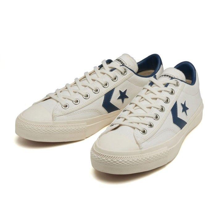 CONVERSE コンバース BREAKSTAR SK CV OX ブレイクスター SK CV オックス 34200381　WHITE/NAVY｜abc-martnet