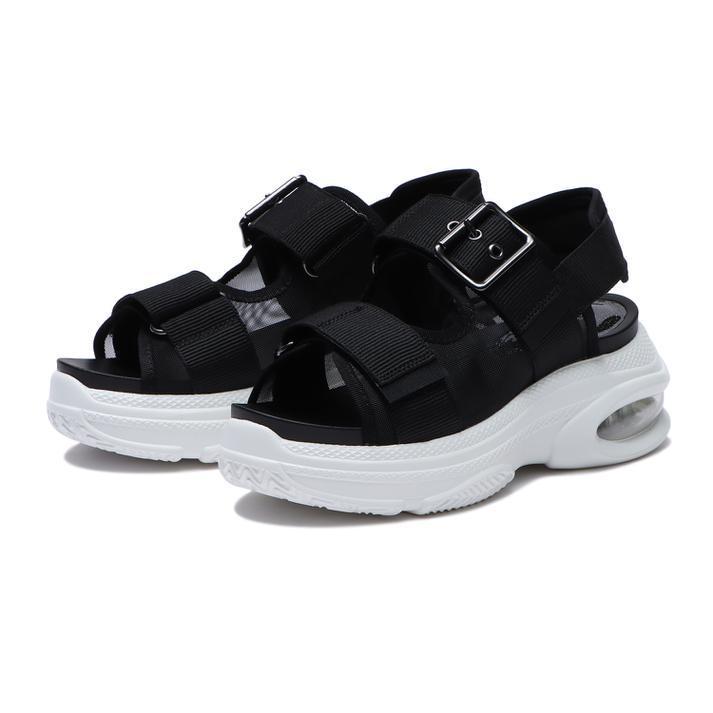 レディース Nuovo ヌオーヴォ Tn Tl Snd 6 5 ティーンチュールサンダル ６ ５ Nc Black White Abc Mart Paypayモール店 通販 Paypayモール