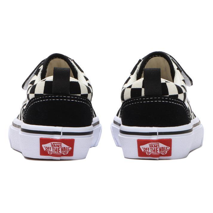 キッズ VANS ヴァンズ OLD SKOOL(14-18) オールドスクール V36CS BLK/WHT CHK｜abc-martnet｜03