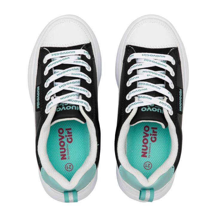 キッズ Nuovo ヌオーヴォ Tc Snk 19 24 キッズスニーカー 19 24 N9302j Black White Abc Mart Paypayモール店 通販 Paypayモール