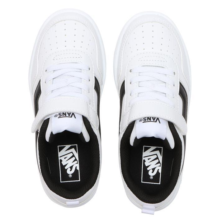 キッズ VANS ヴァンズ COG(15-22) コグ V2055K WHITE/BLACK｜abc-martnet｜02