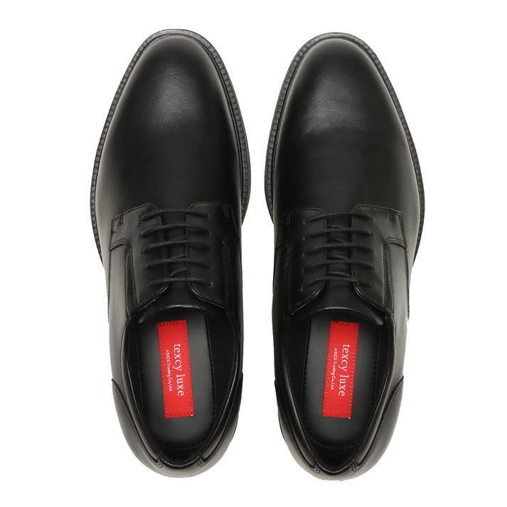 TEXCY テクシー MENS BISINESS PLAIN TOE テクシーリュクス プレーントゥ TU-7795 BLACK｜abc-martnet｜02