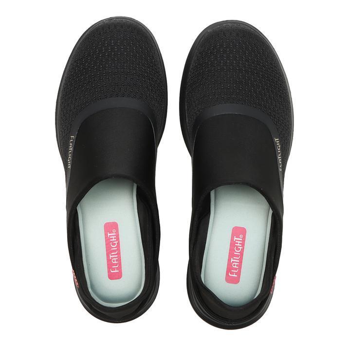 レディース ABC SELECT エービーシーセレクト 2WAY MULE スリッポン W1024 BLACK : ABC-MART ...