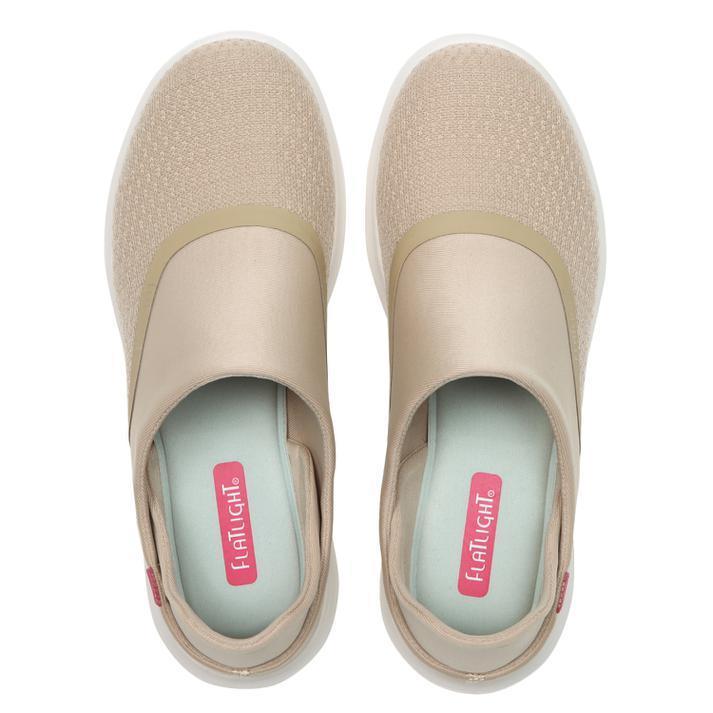 レディース ABC SELECT エービーシーセレクト 2WAY MULE スリッポン W1024 BEIGE : ABC-MART ...