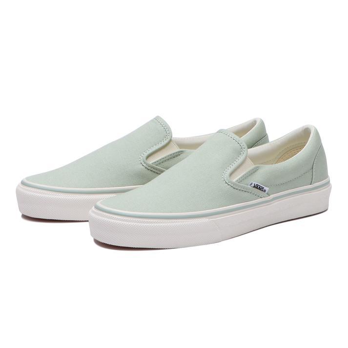 VANS COLORS PACK VANS ヴァンズ SLIP ON スリッポン V98CF COLORS B.GREEN/WHITE ...