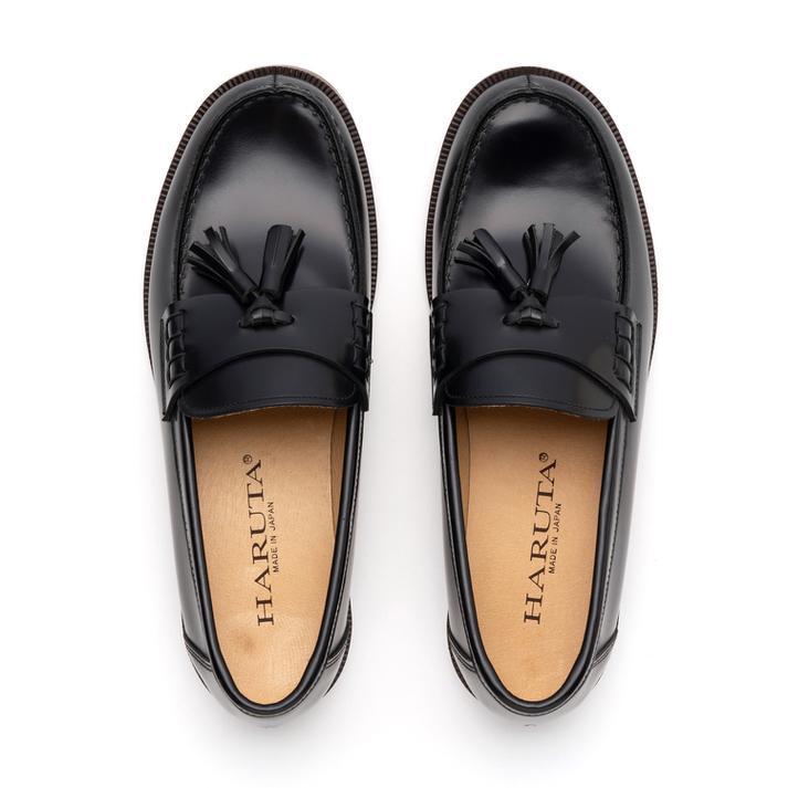 HARUTA（ハルタ） TASSEL LOAFER タッセルローファー 921 BLACK : ABC
