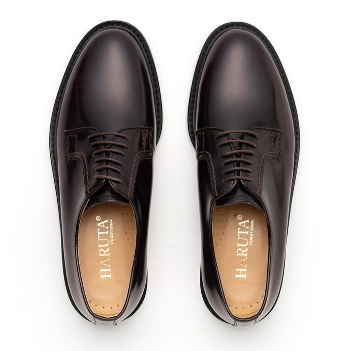 HARUTA（ハルタ） PLAINTOE LACE-UP プレーントゥ レースアップ