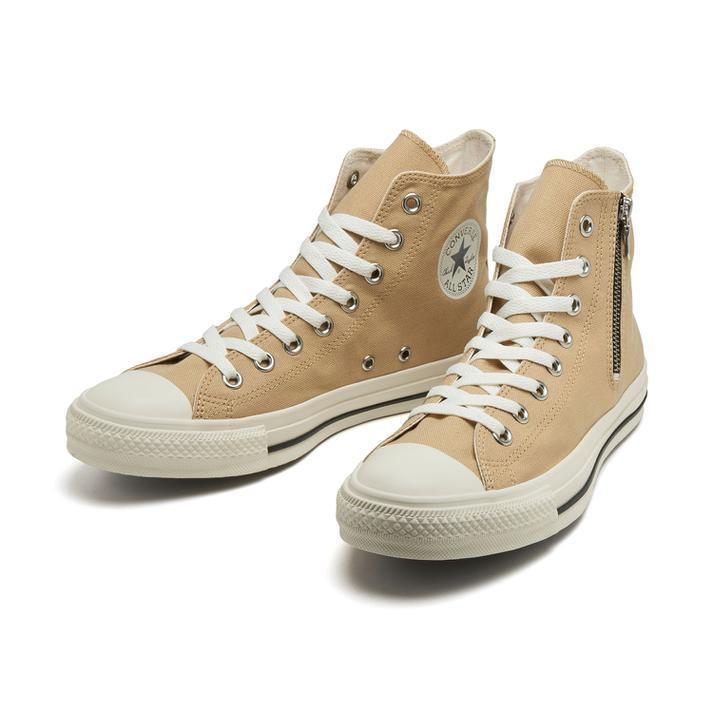 コンバース ALL STAR MILITARYZIP HI ミリタリージップ23センチ@Y左 コンバース ALL STAR MILITARYZIP HI ミリタリージップ23センチ@Y左