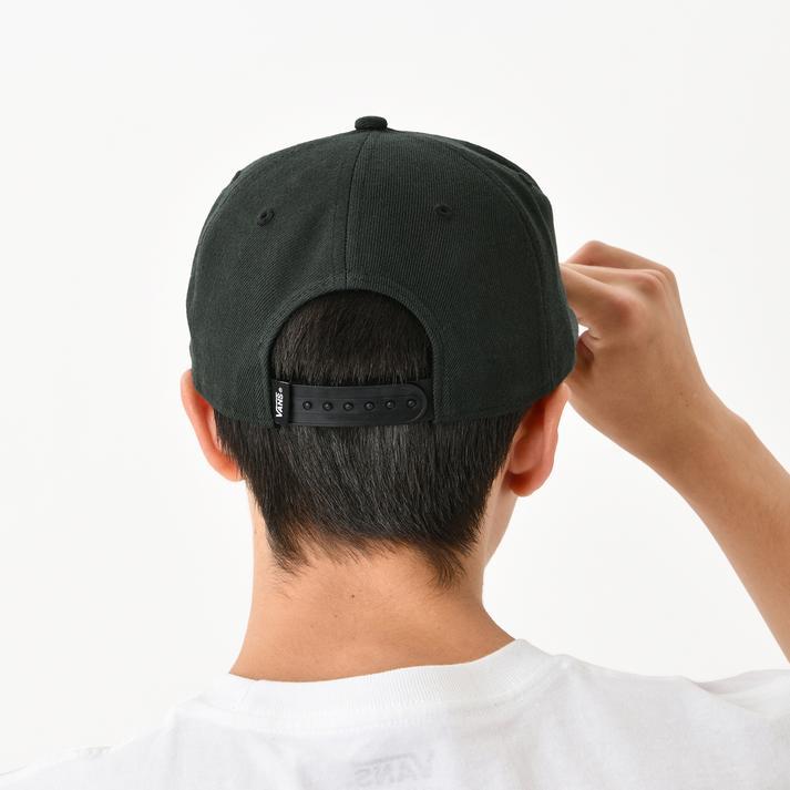 VANS ヴァンズ M MOONEYES SNAPBACK キャップ VN0A7SCEBLK BLACK｜abc-martnet｜03