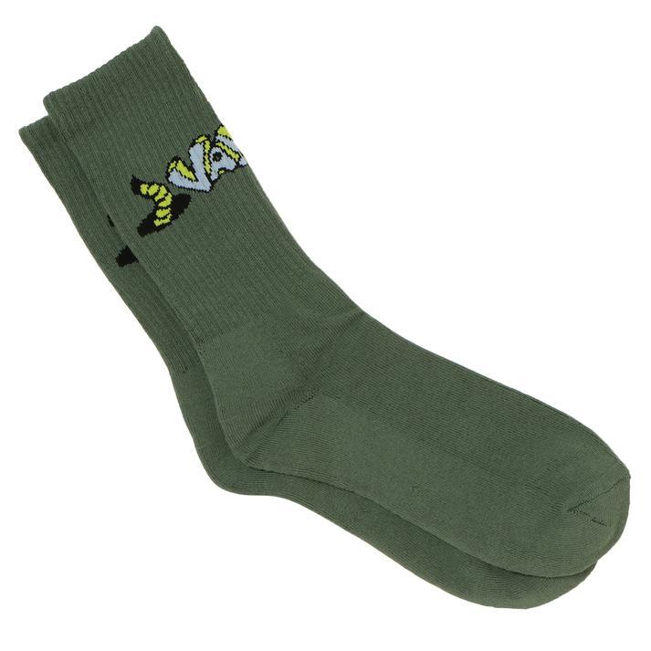 VANS ヴァンズ M SKATE CLASSICS CREW ソックス VN0A7POZYQW DUCK GREEN