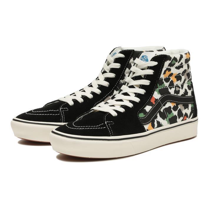 VANS ヴァンズ COMFYCUSH SK8-HI コンフィクッシュスケートハイ VN0A7TNOBML LEO POP BLK/MLT｜abc-martnet