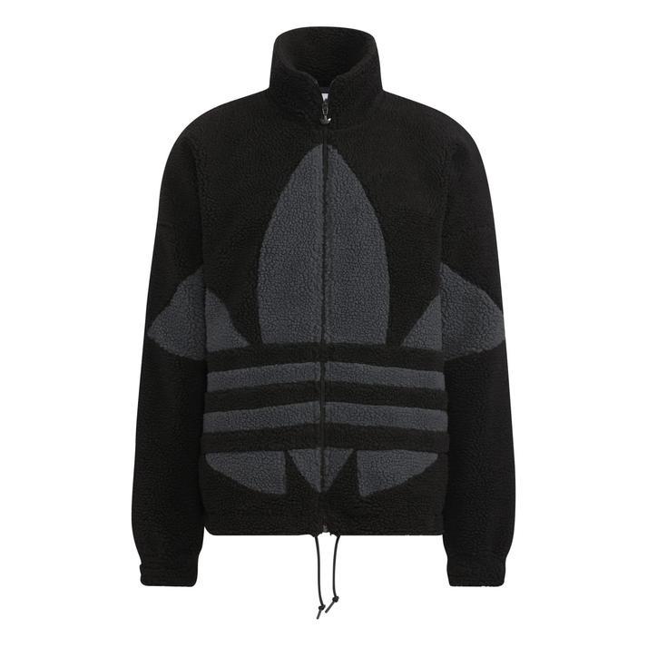 adidas アディダス U SHERPA JACKET(BIG TRF) シェルパジャケット HR3180 BLK/DSGR