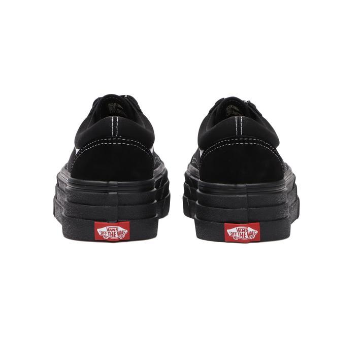 VANS ヴァンズ OLD SKOOL 3SOLE オールドスクール 3ソール V36CF 3SOLE BLACK/BLACK｜abc-martnet｜03